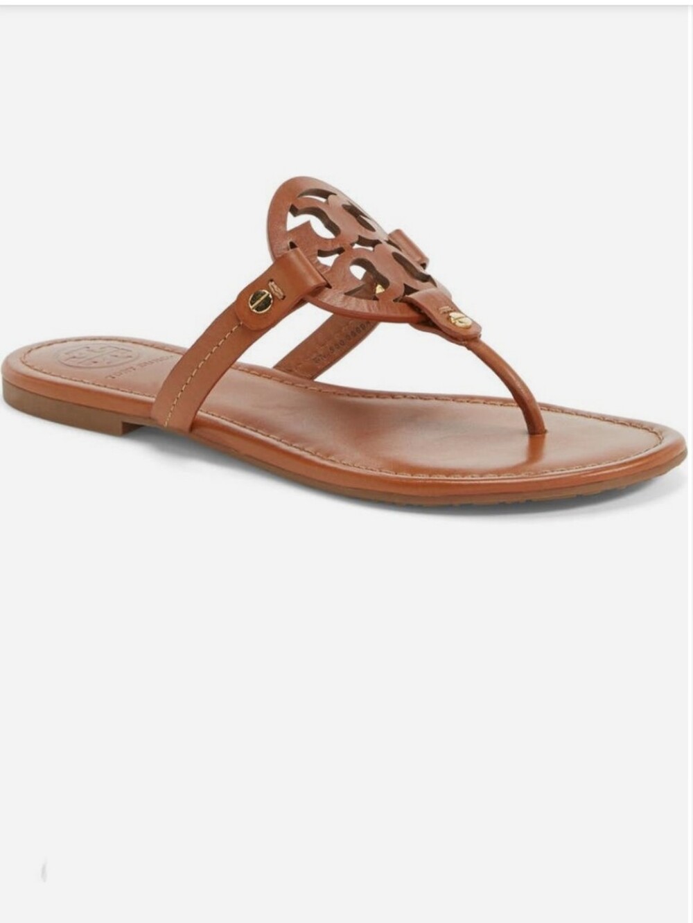 Tory Burch Miller Logo Thong Sandals - Picture 2 of 6